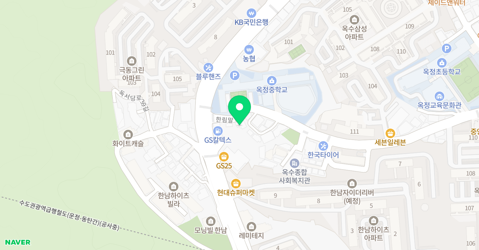 옥수 엠베스트 SE 위치
