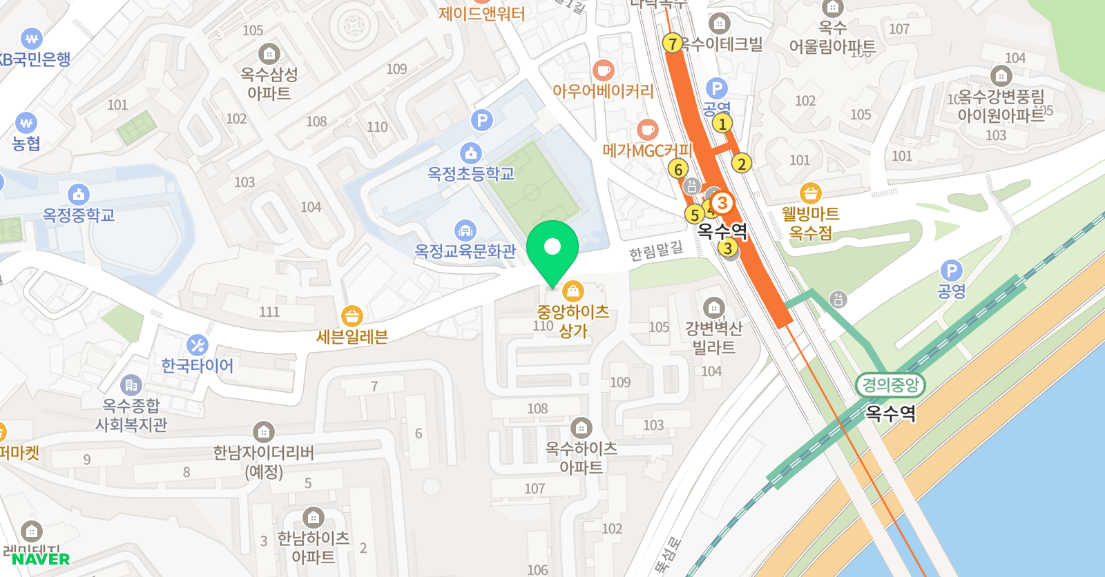 리드인 서초성동지사 옥수직영센터 위치
