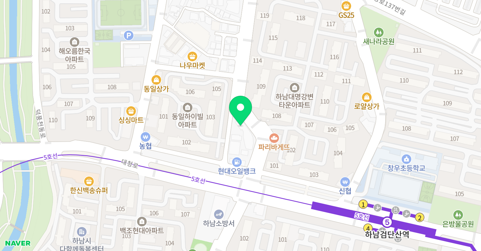 IMS 학원 위치