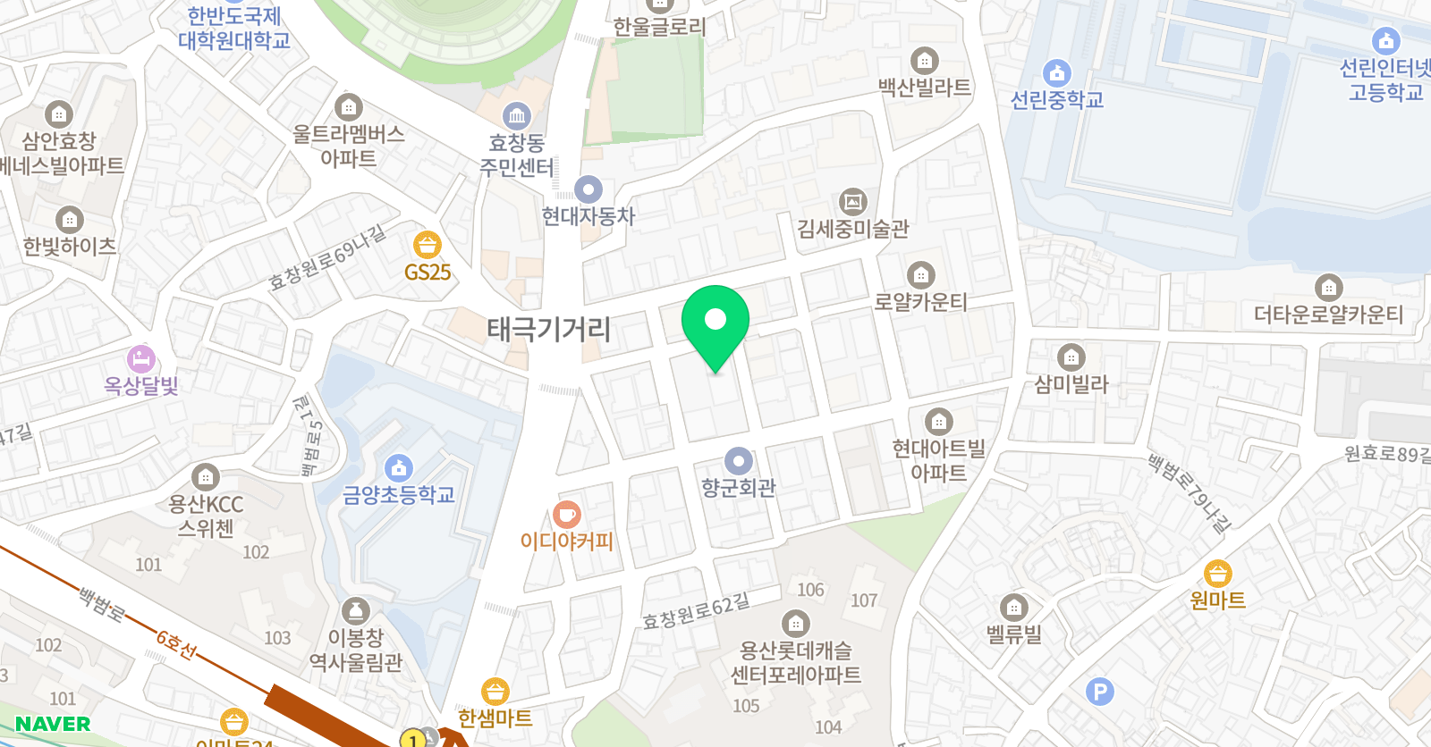 KB스포츠아카데미 위치