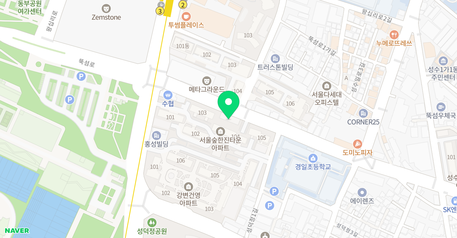 정호영 수학 위치