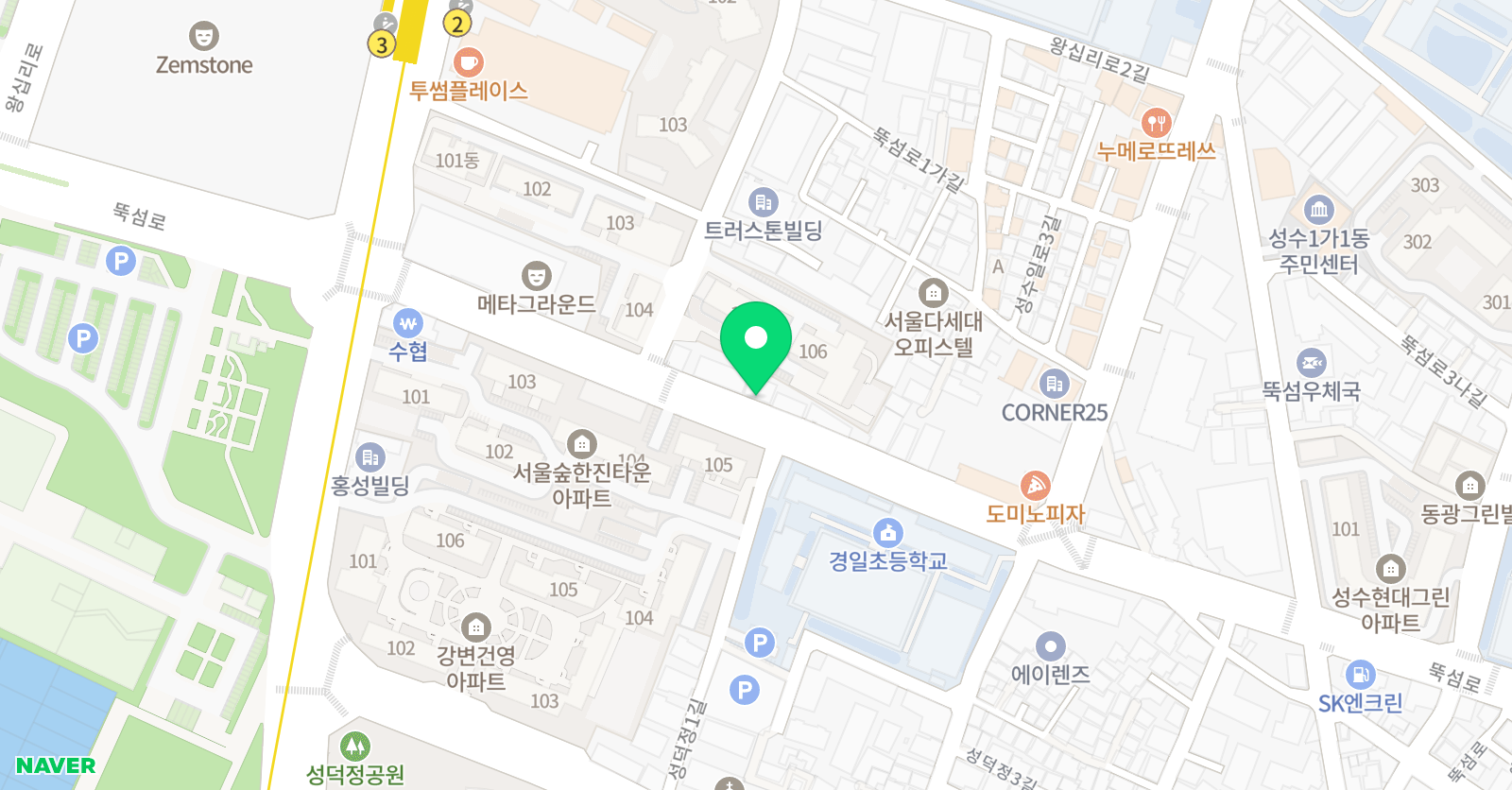 테온 수학학원 위치