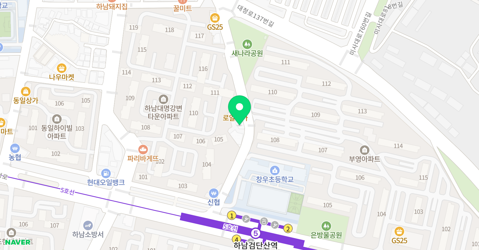 꿈꾸는모차르트 음악학원 위치