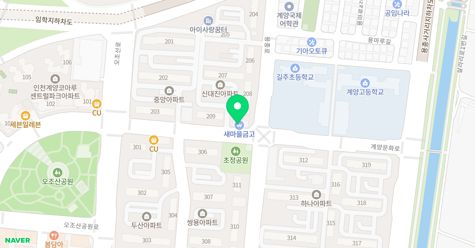 아트펠리아 미술교습소 위치
