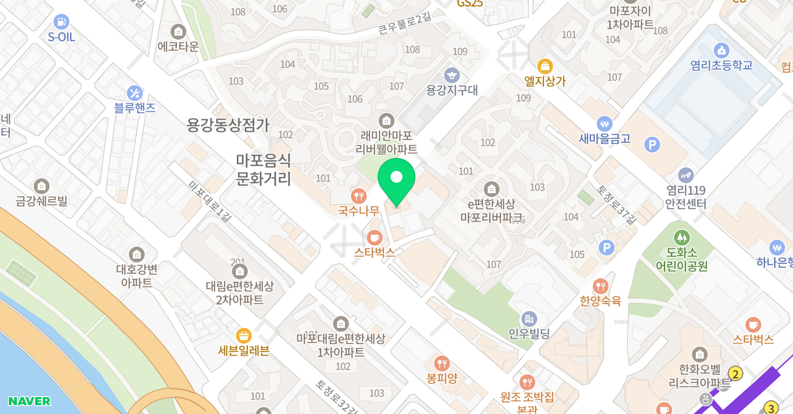 파워점핑 줄넘기 염리초점 위치