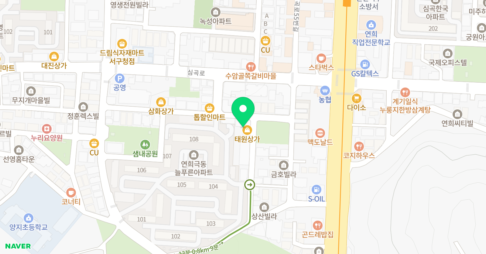 반올림 음악학원 위치