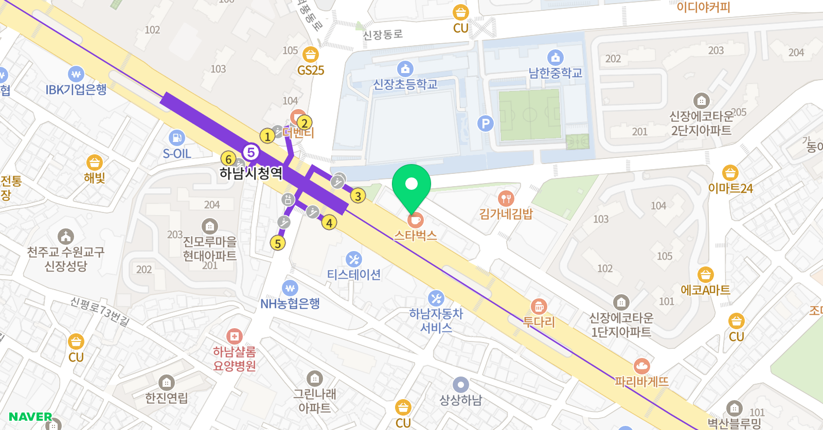 위더스 초중등관학원 위치