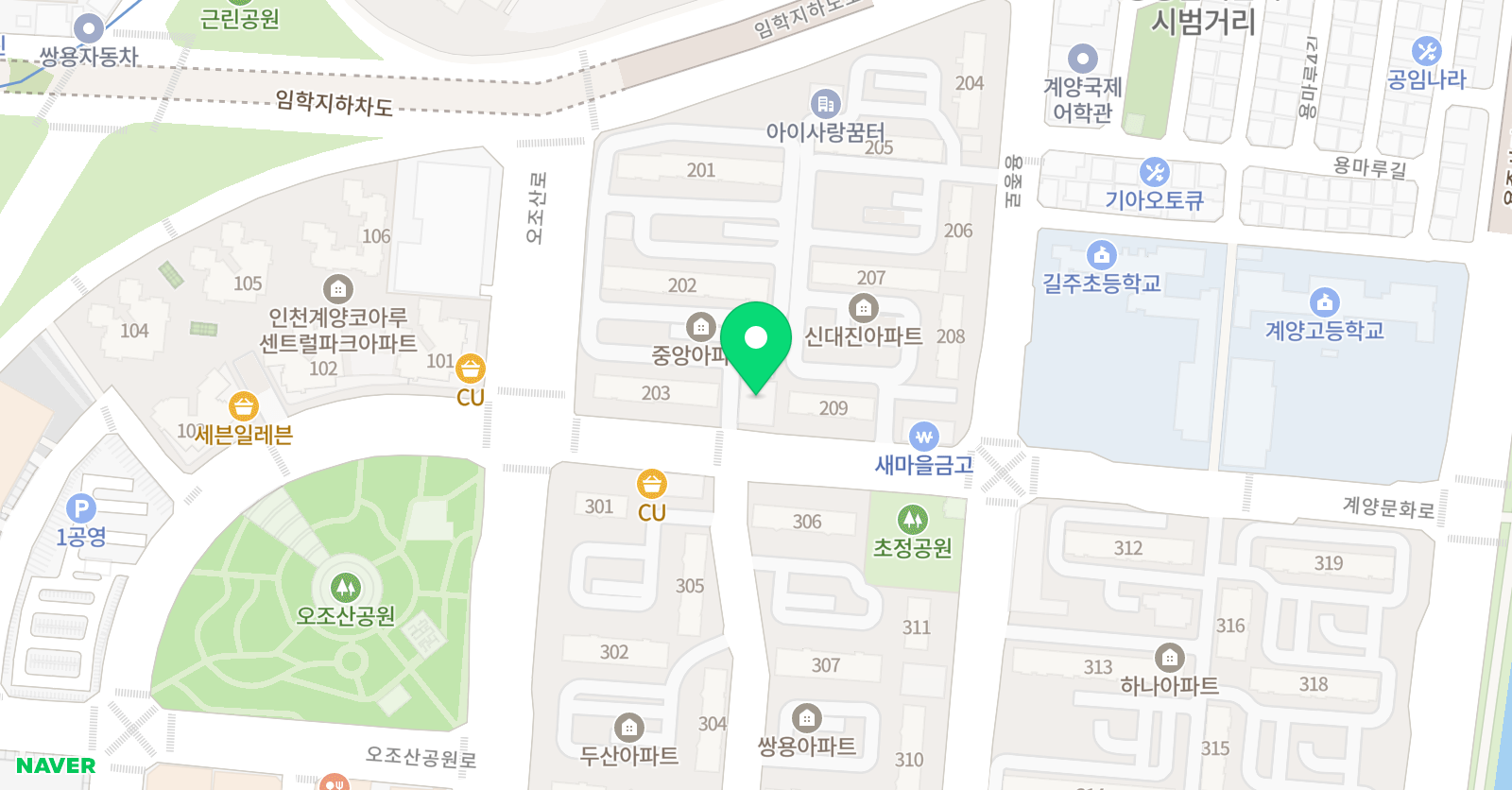 김숙경의뿌리깊은 영어교습소 위치