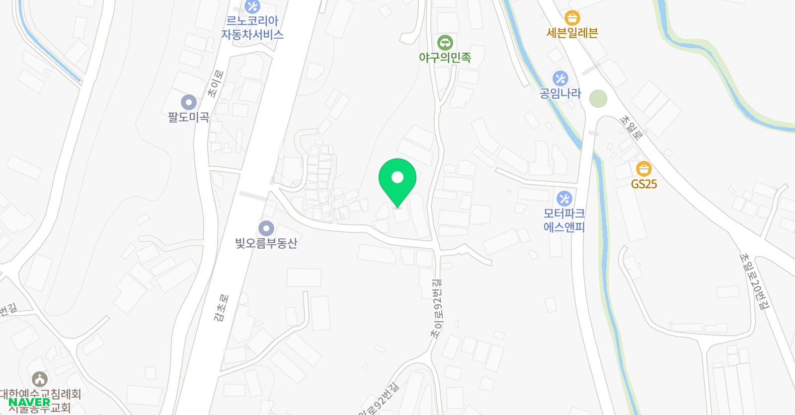 코리아바스켓볼아카데미 위치