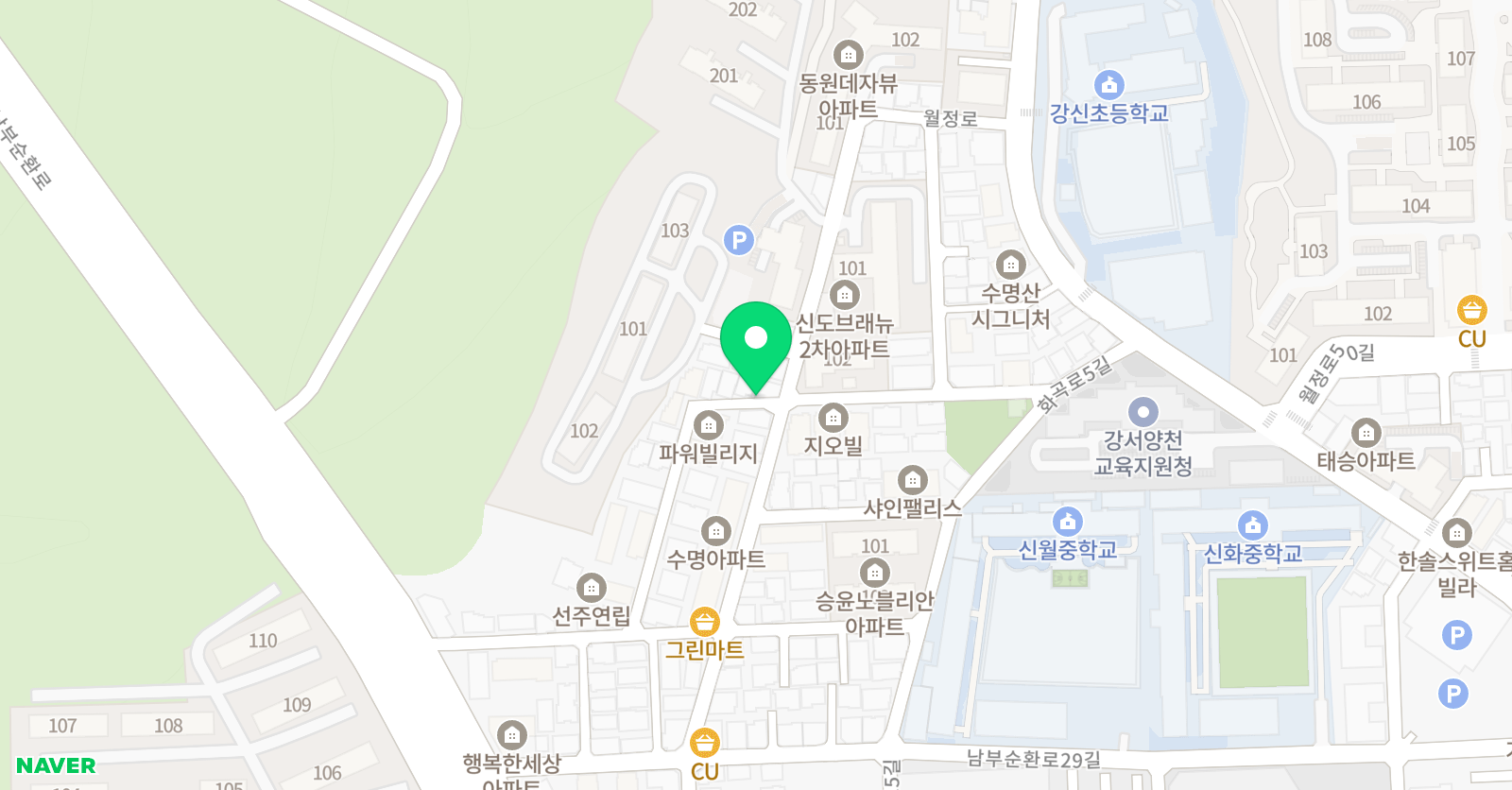 앨리스 영어교습소 위치