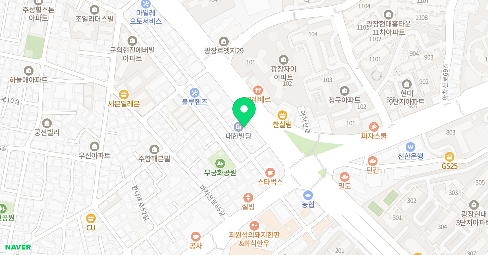 제이에스 학습능력개발보습학원 위치