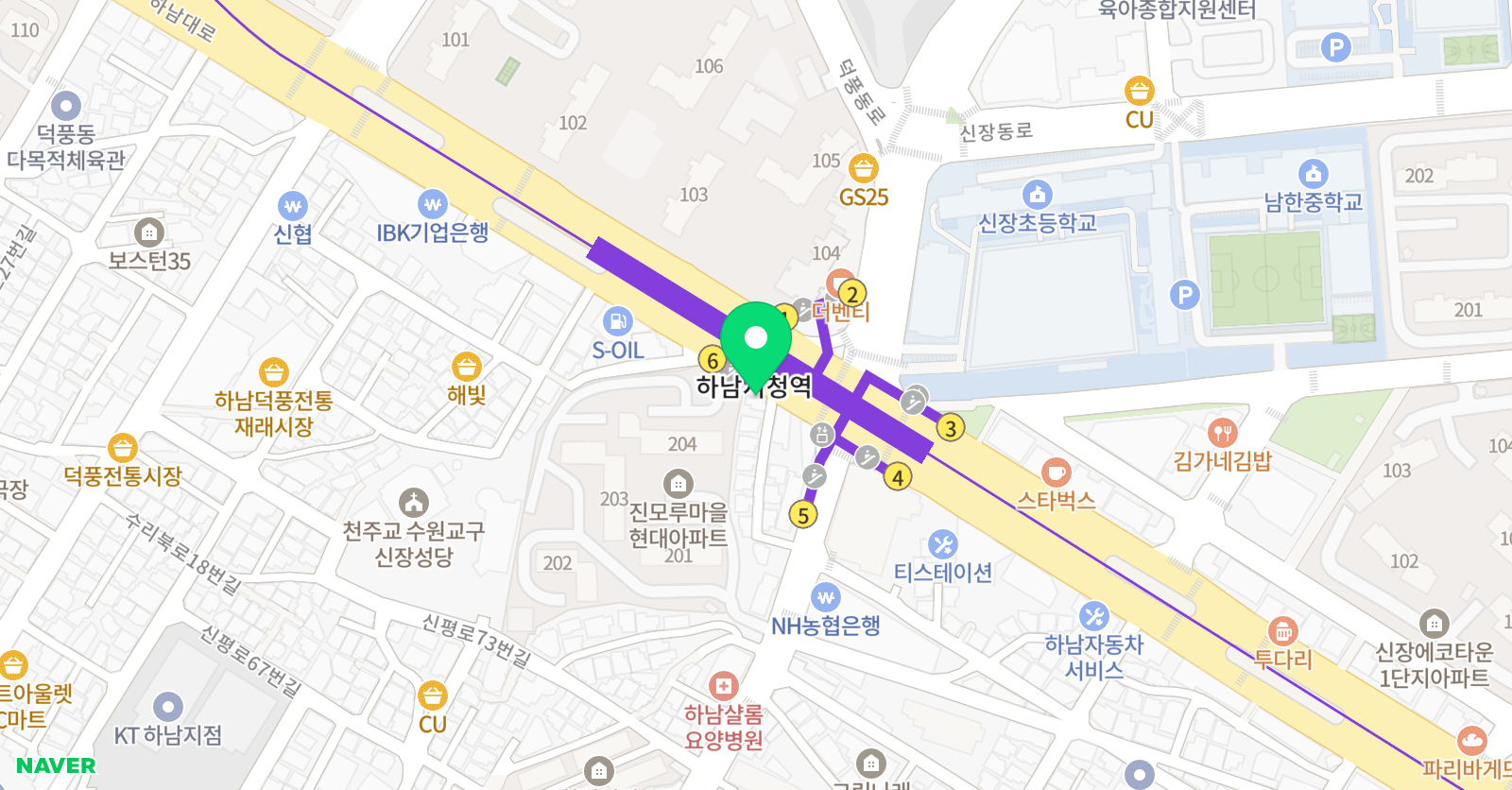 라라 음악교습소 위치