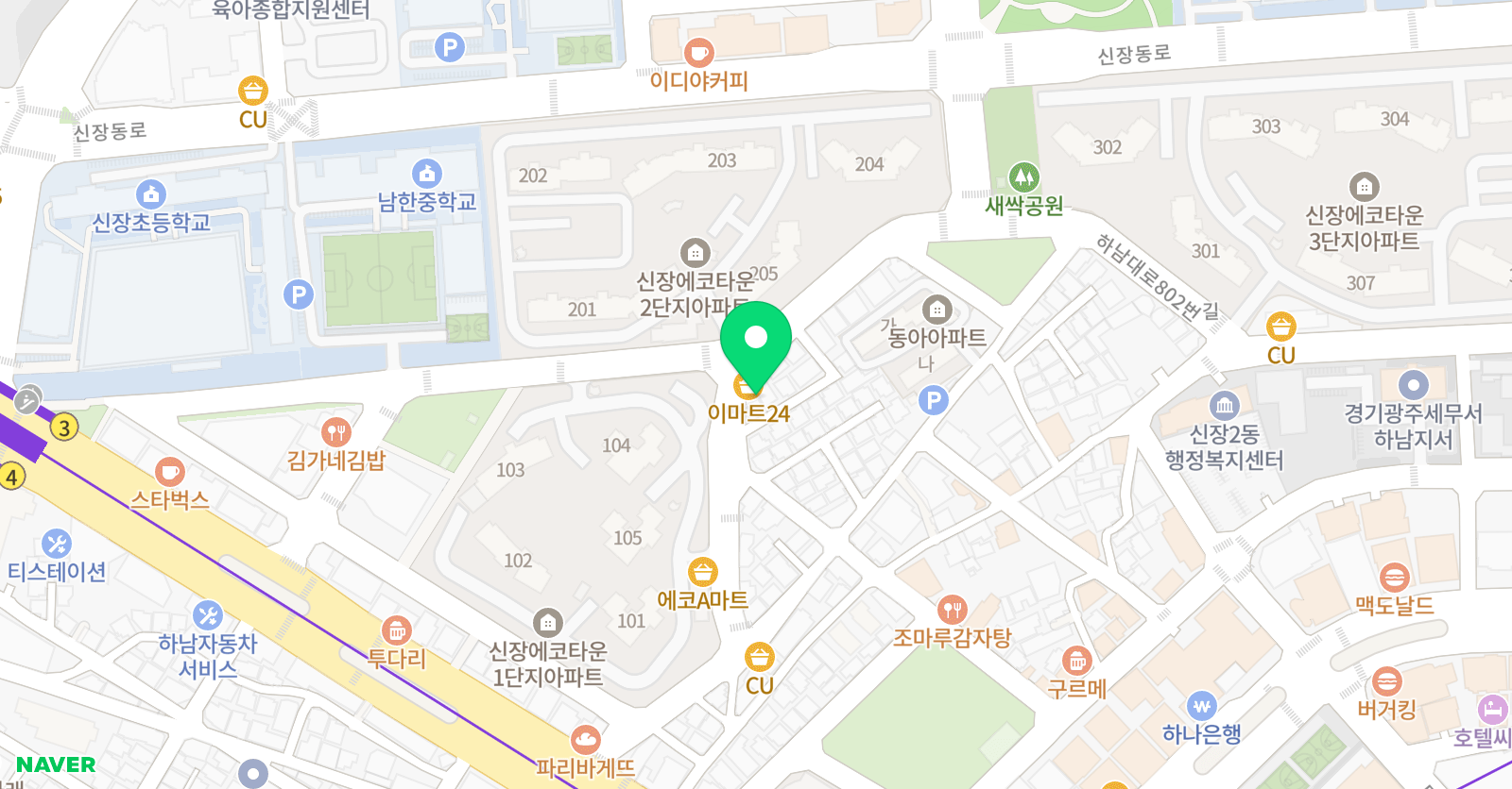 피아노정원 음악학원 위치