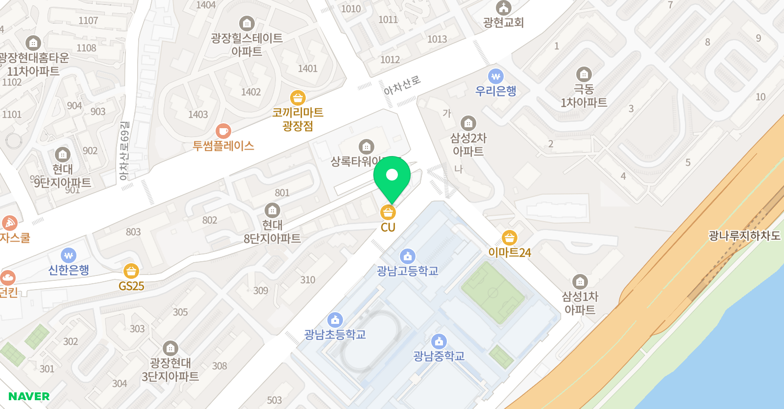 퍼스트 수학 닥터윤 영어 영어도서관학원 위치