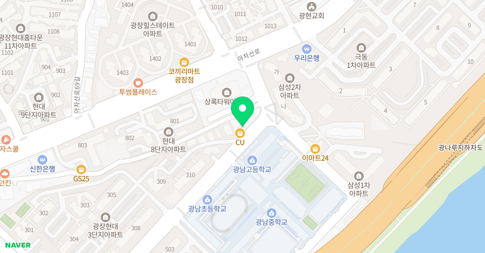 에꼴로지에 미술학원 위치