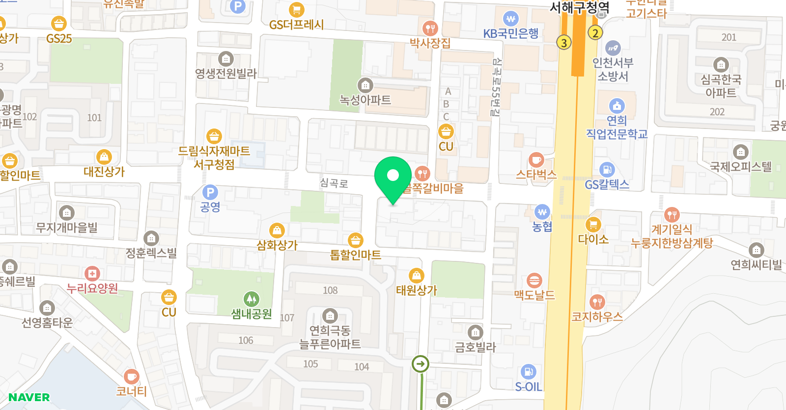 원무브 스튜디오 위치
