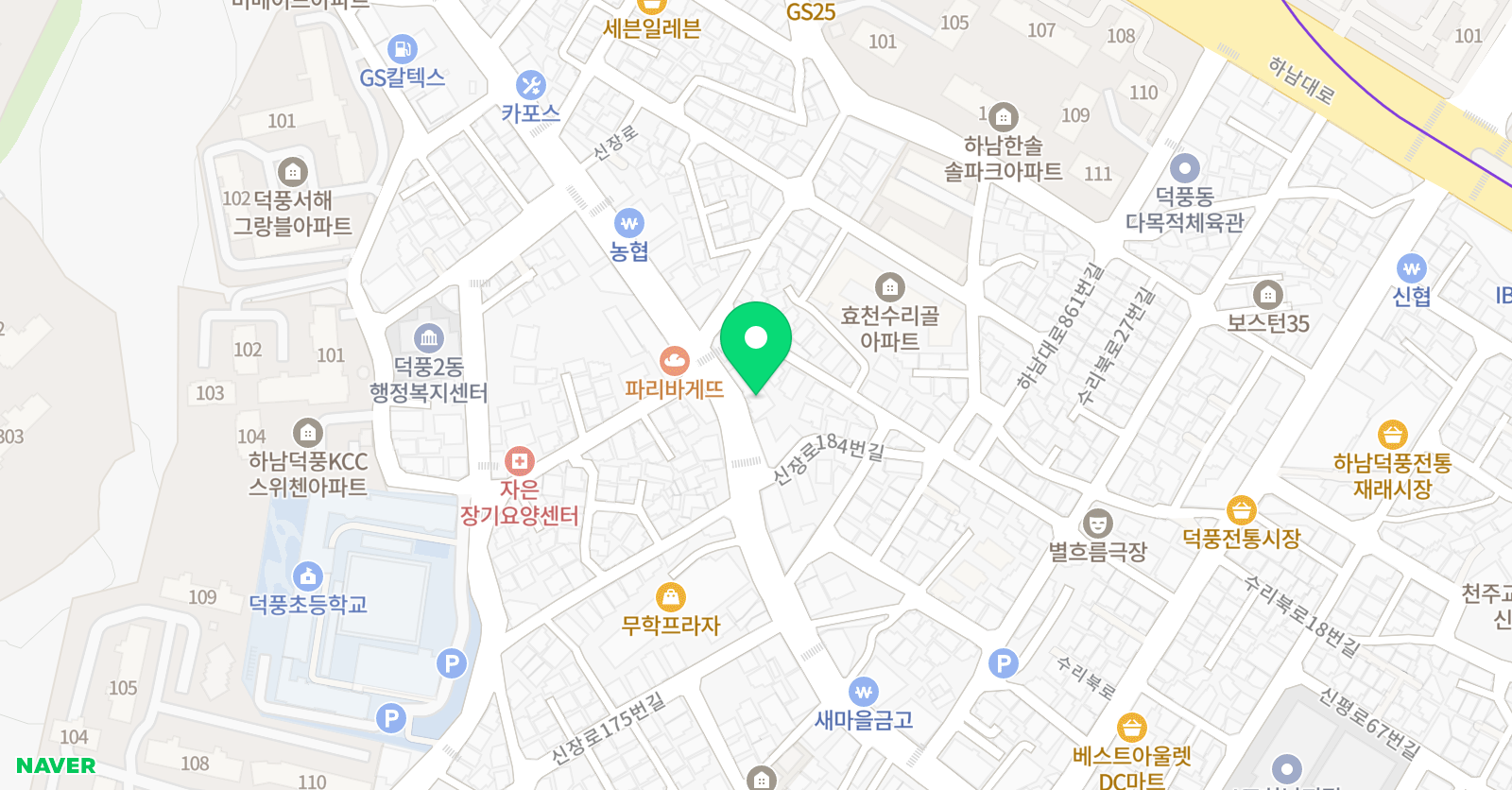 큐브MMA 하남종합격투기 위치