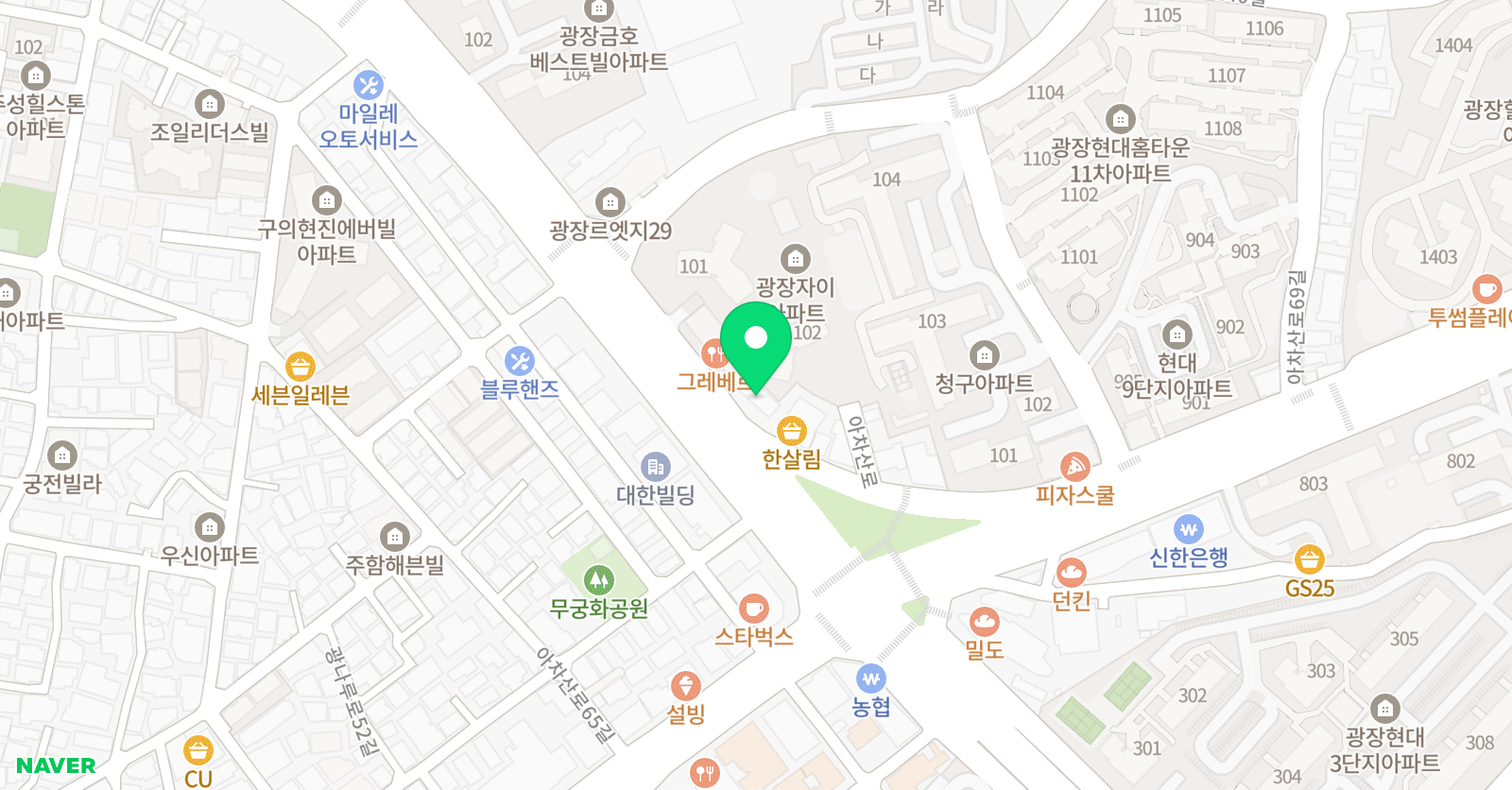 두앤비 수학보습학원 위치