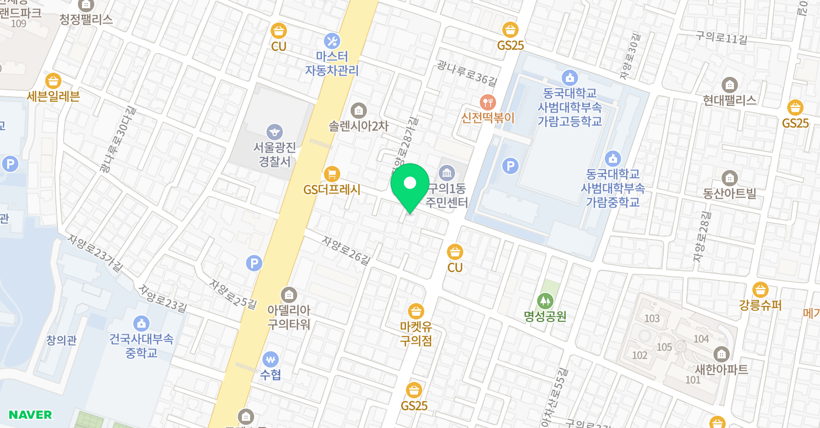 라라 미술교습소 위치