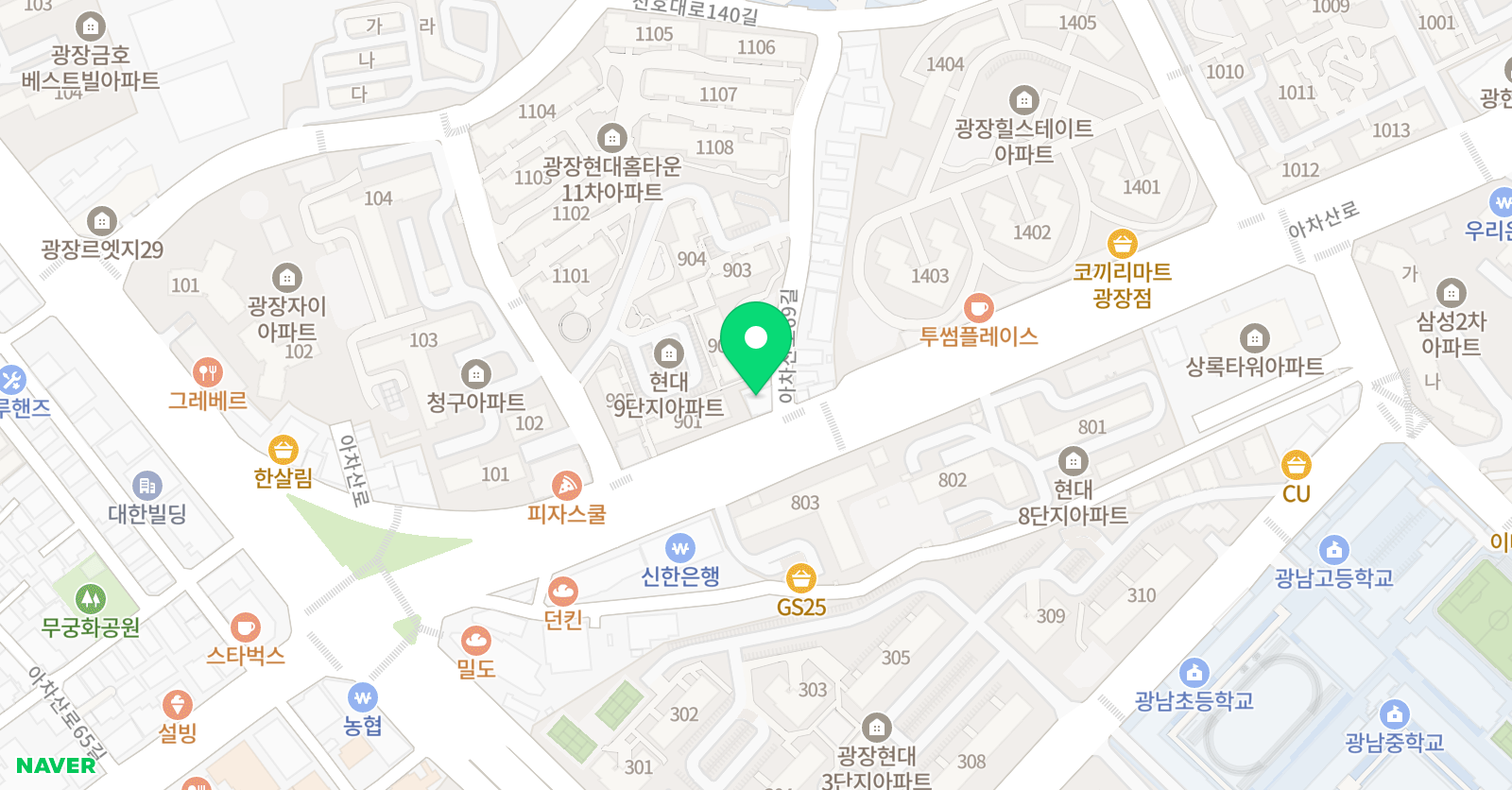 정직한153 수학학원 초등영재관 위치
