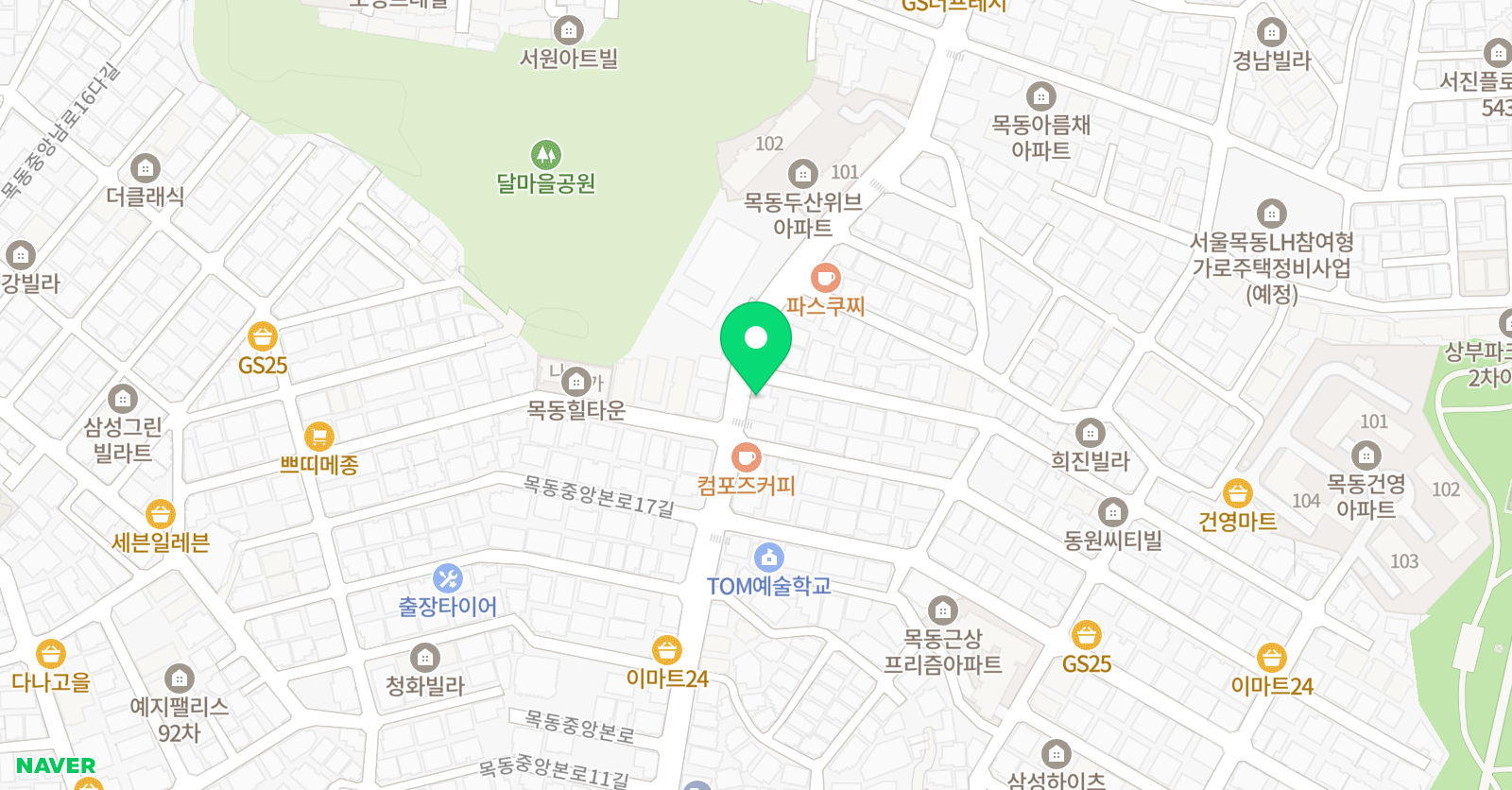 경희 동영 태권도 위치
