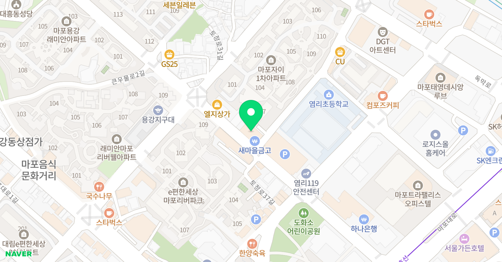 심포니 발레스튜디오학원 위치