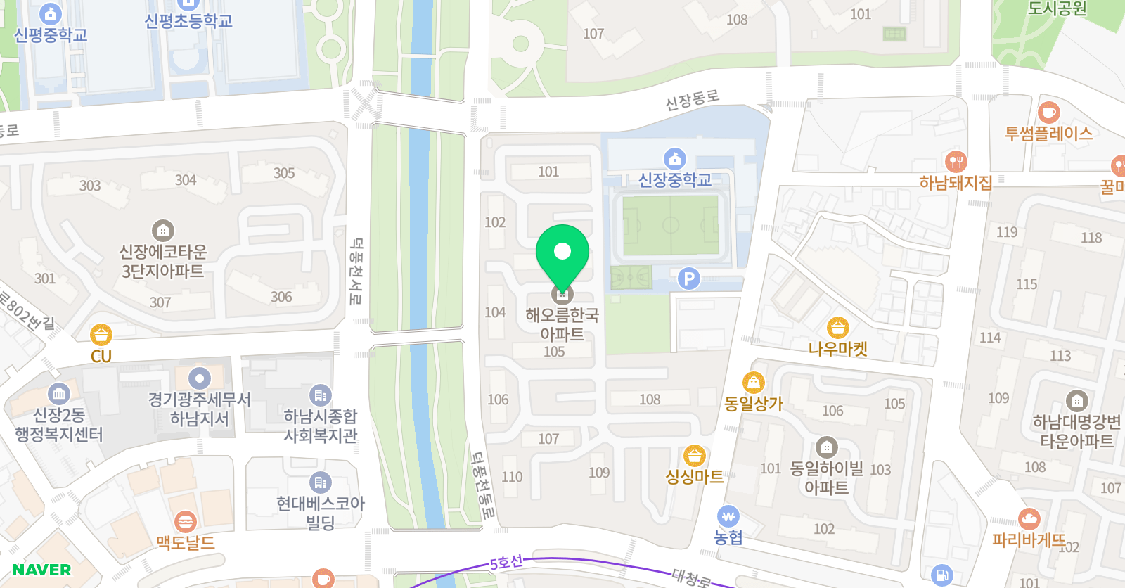 푸르넷 공부방 신평초점 위치
