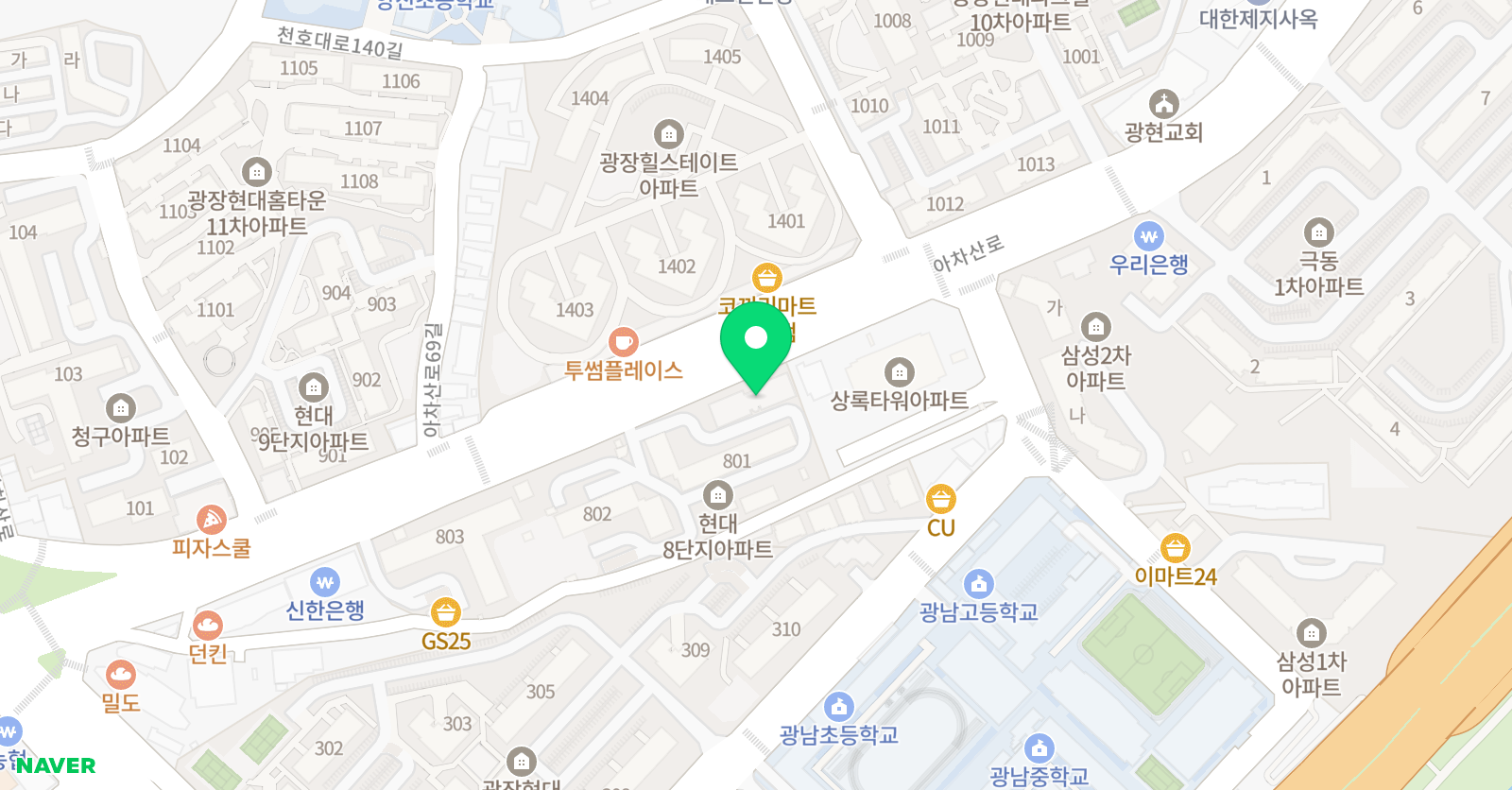 조이 피아노교습소 위치