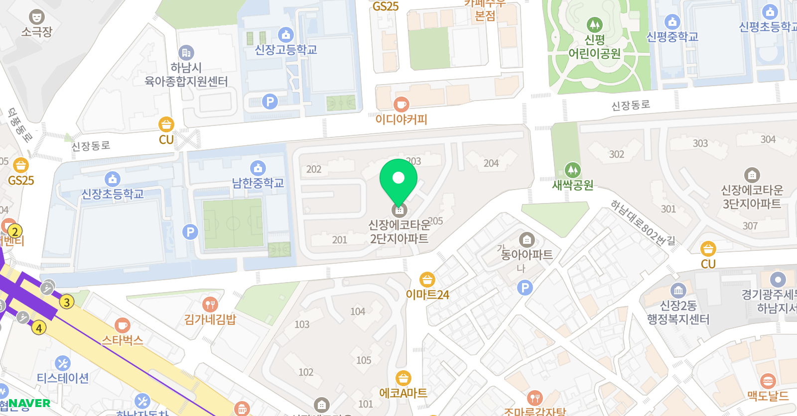 리드인 독서논술 신평신장점 위치
