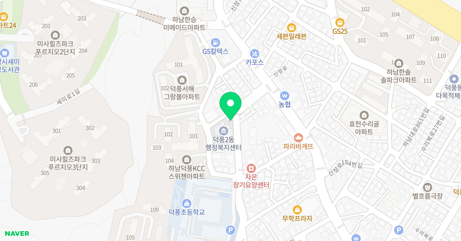현어린이바둑 교실 위치