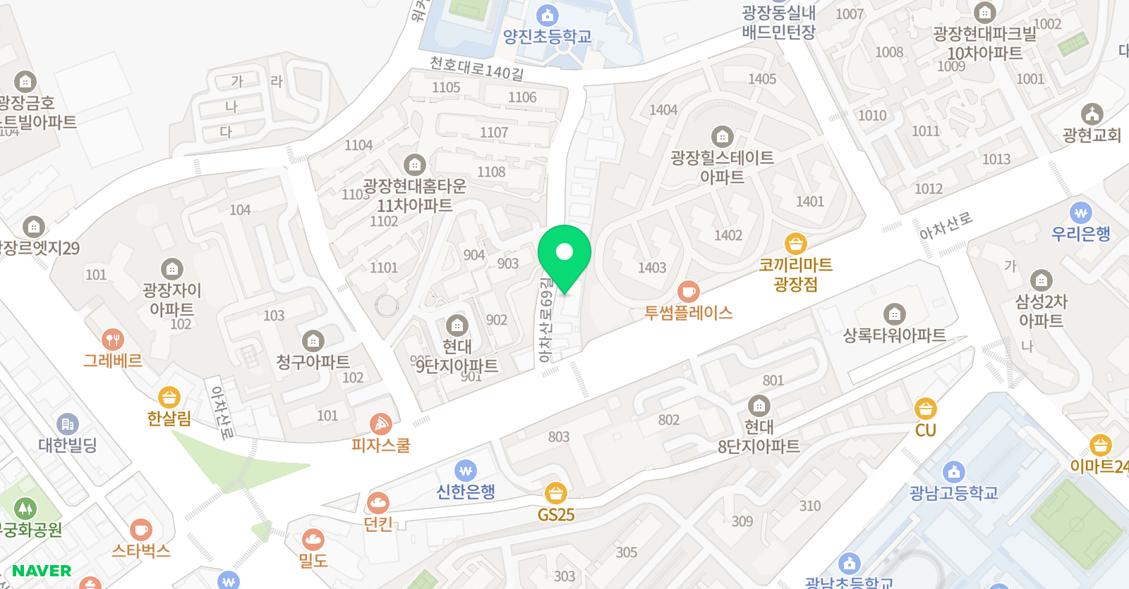 JE Academy 위치