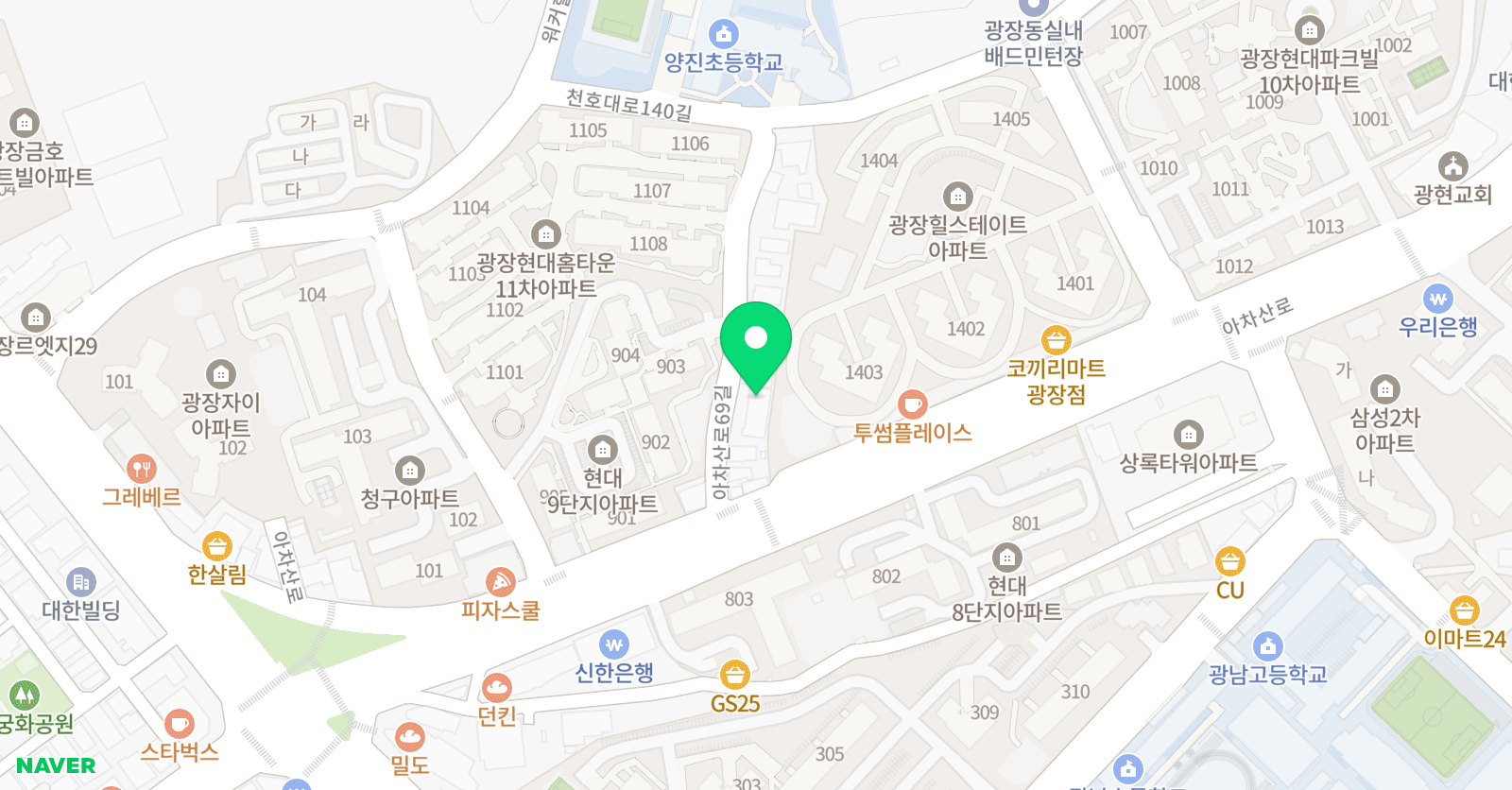 매썬스 수학과학학원 위치