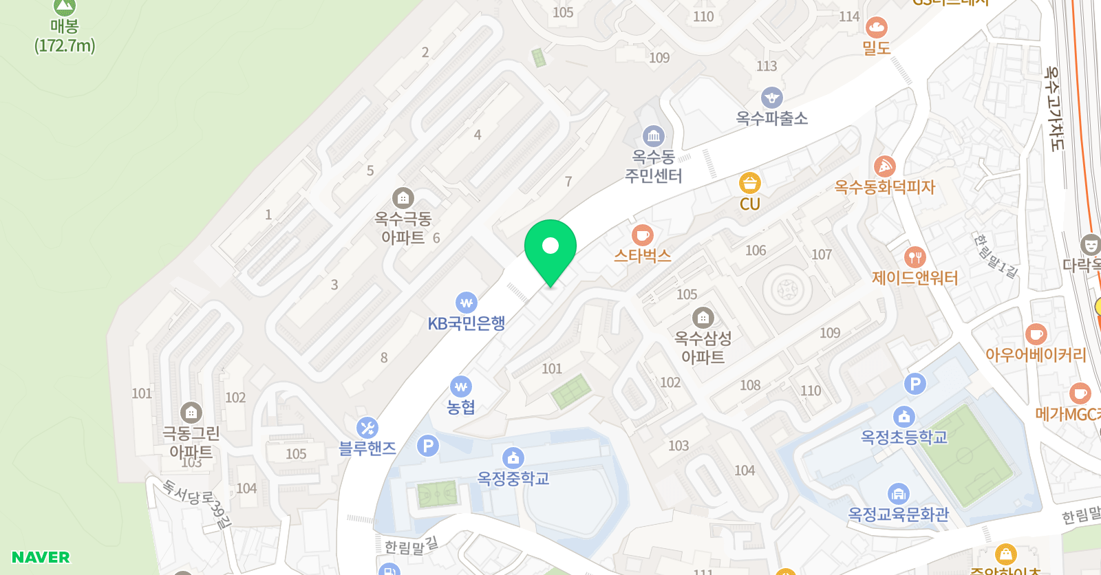 뮤제올리끄 아트스튜디오 학원 위치