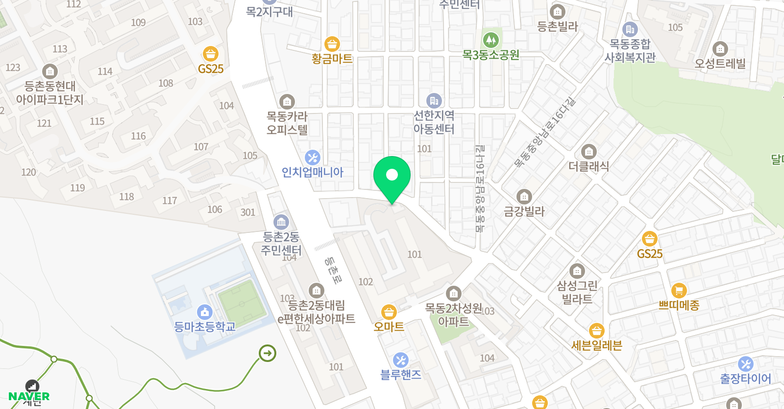 대치이정영어교습소 위치