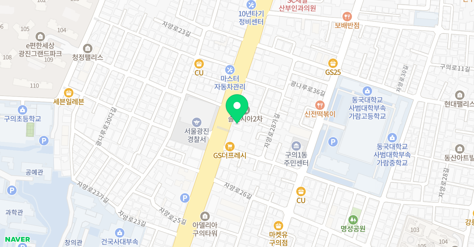 멘토 학원 위치