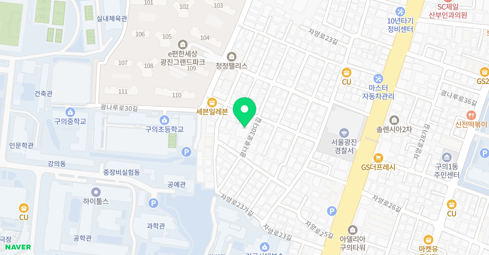 영어야 숲에서놀자 위치