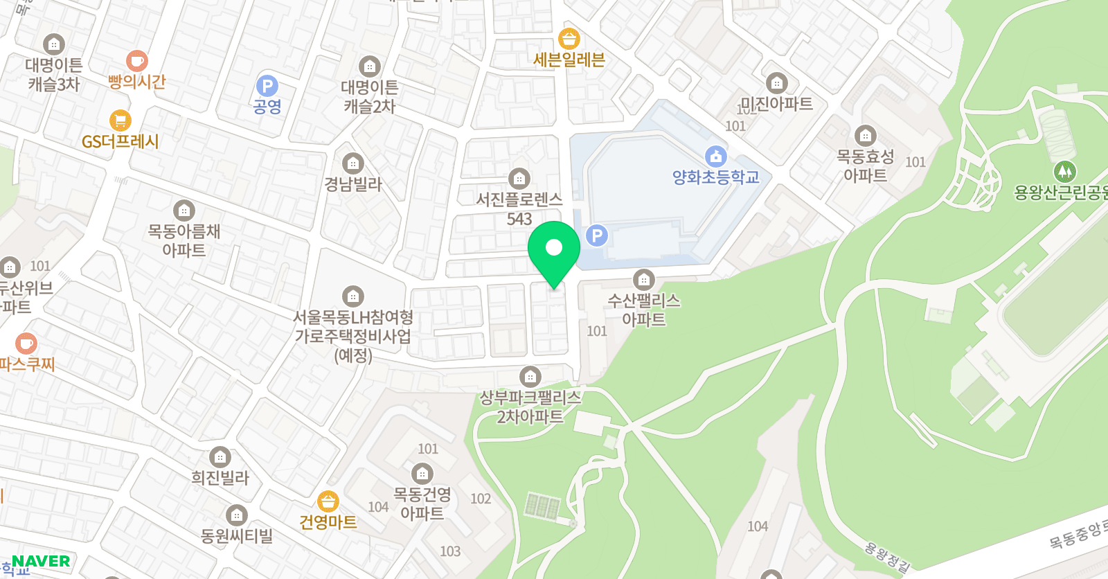 푸르넷 공부방 양화 에듀 학원 위치