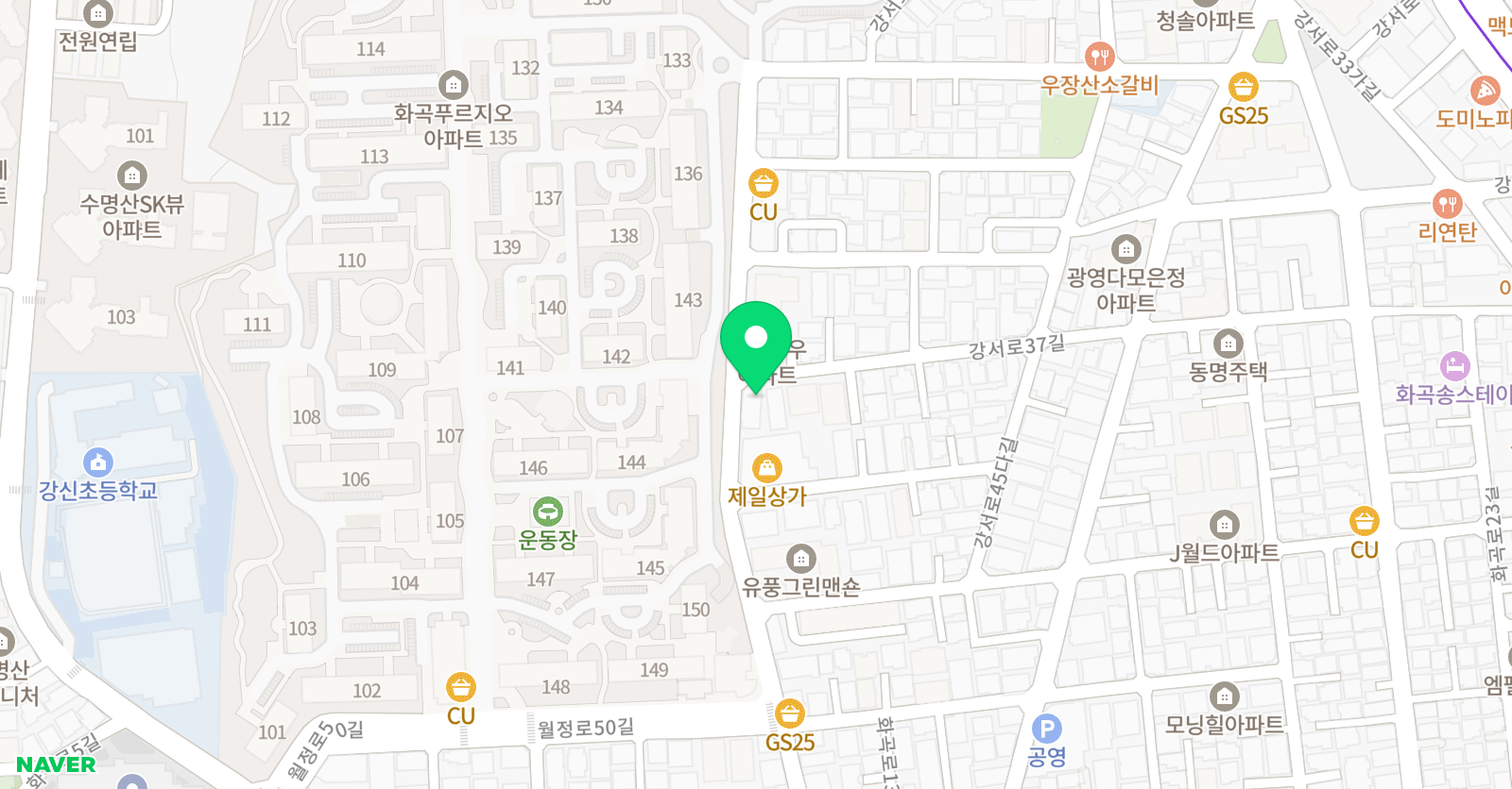 위너스 태권도 위치