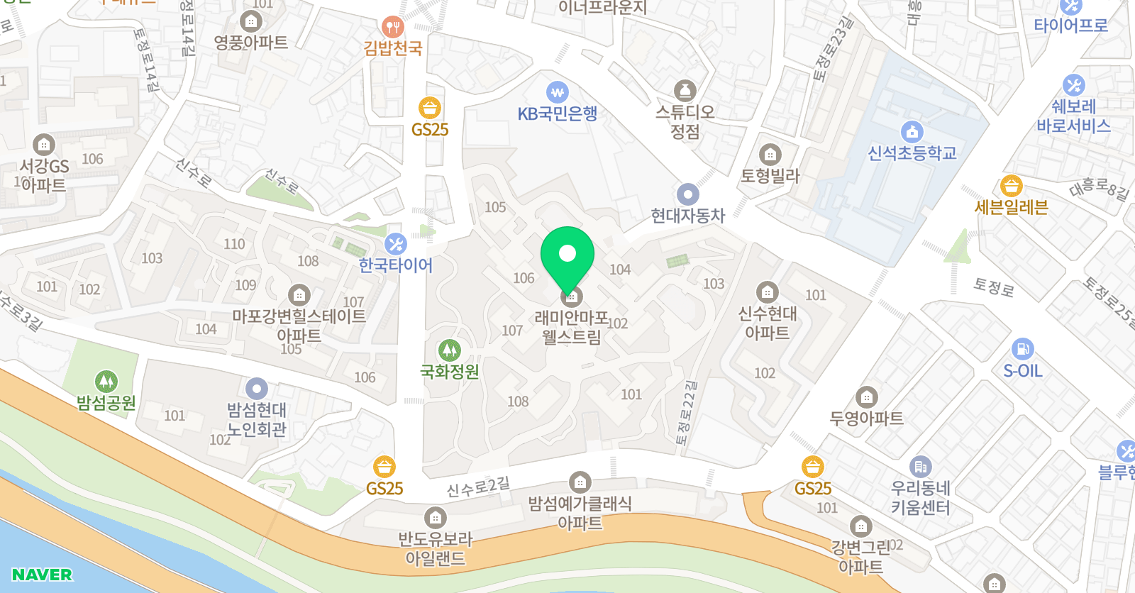 삼성 영어 셀레나 신석초 교습소 위치