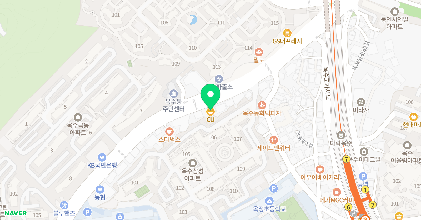 코너스톤 영어학원 위치