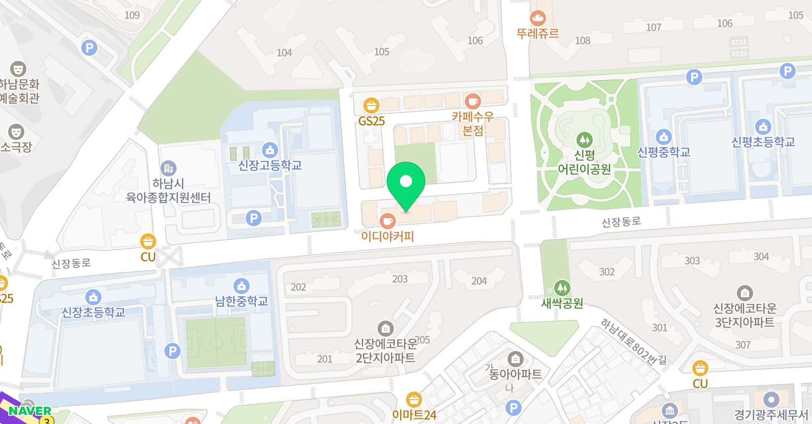 뮤즈 줄넘기클럽 위치