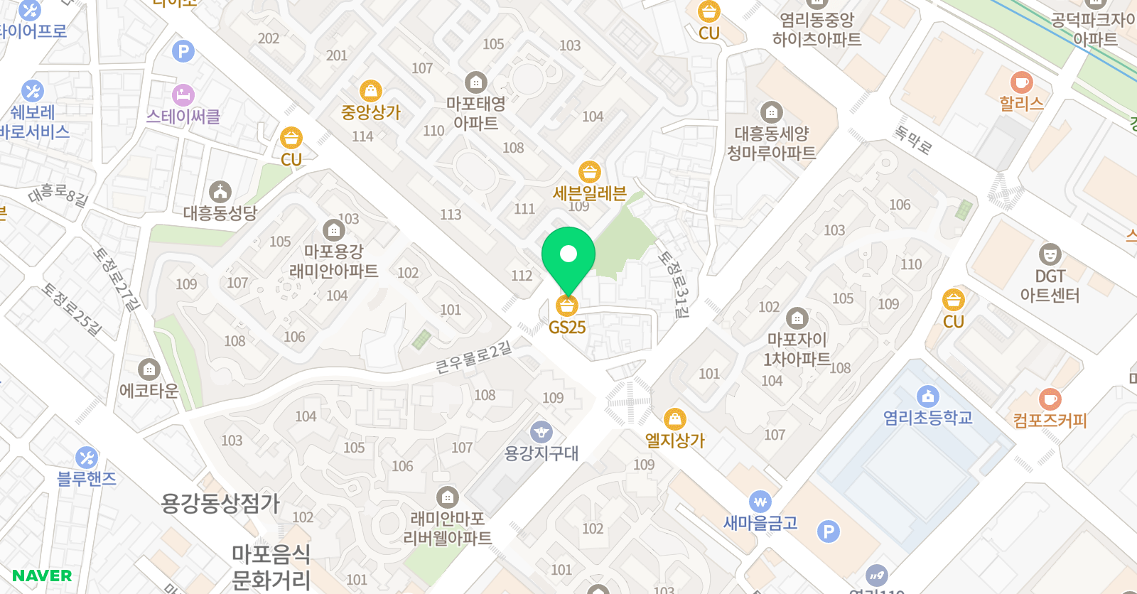 신줄리어드 음악학원 위치