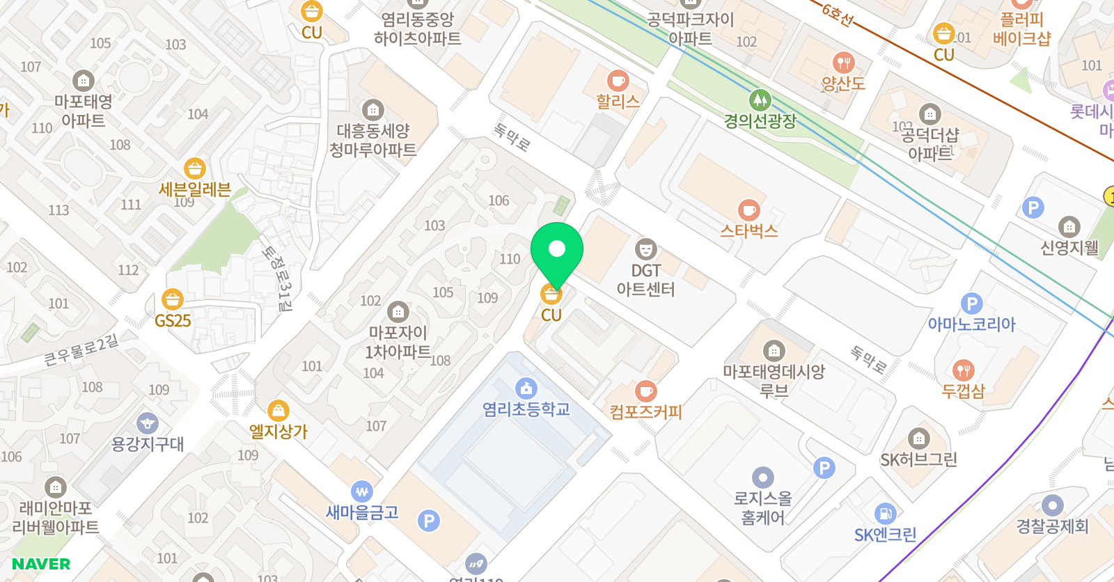 와와학습코칭센터 학습코칭센터 마포점 위치