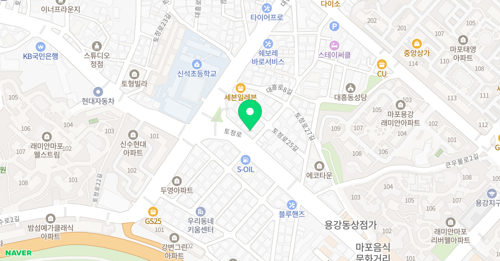 진진 미술 음악학원 위치