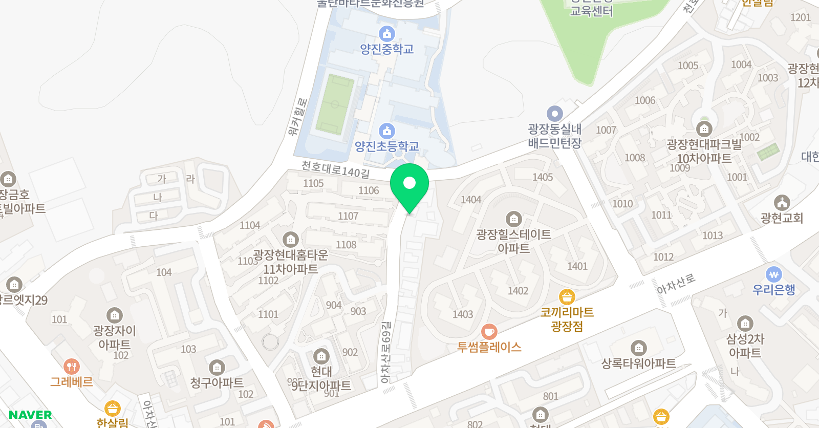 아주특별한미술시간 위치