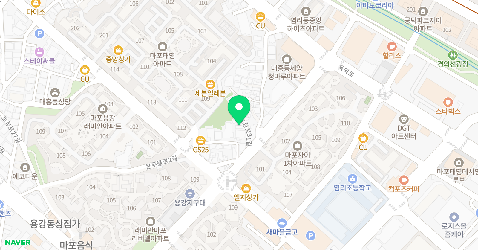 잼 영어교습소 위치