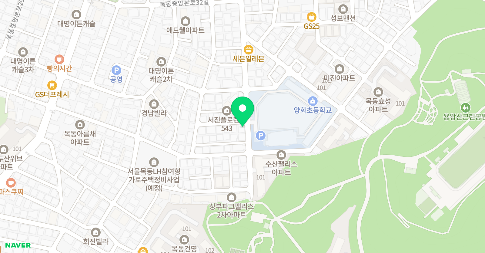 즐거운 음악학원 위치