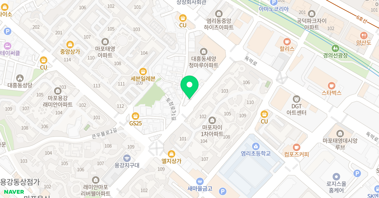 티앤티 스포츠파크 위치