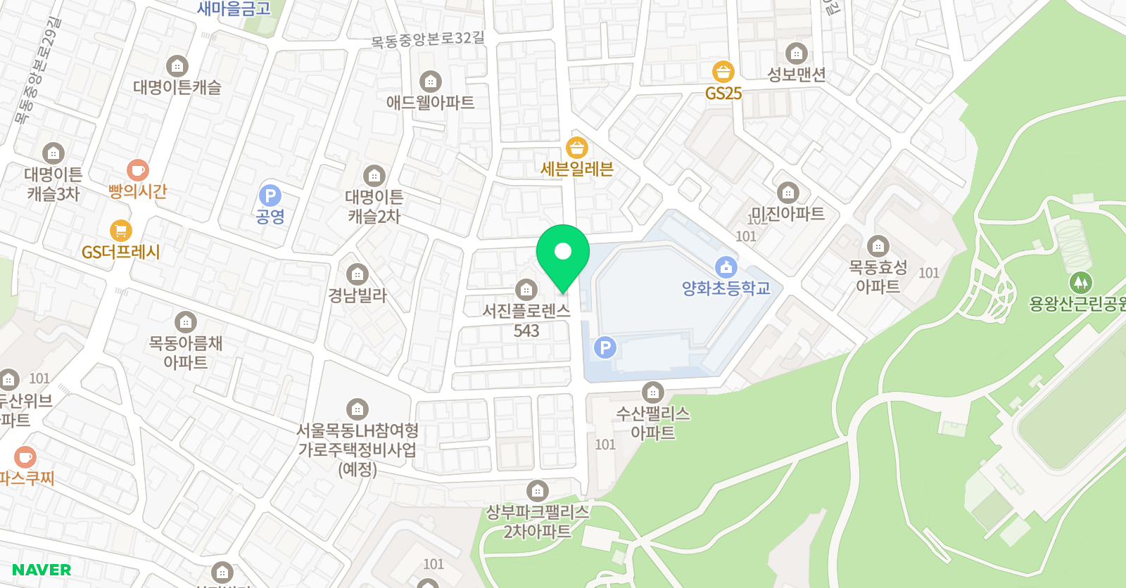 소리엘 음악교습소 위치