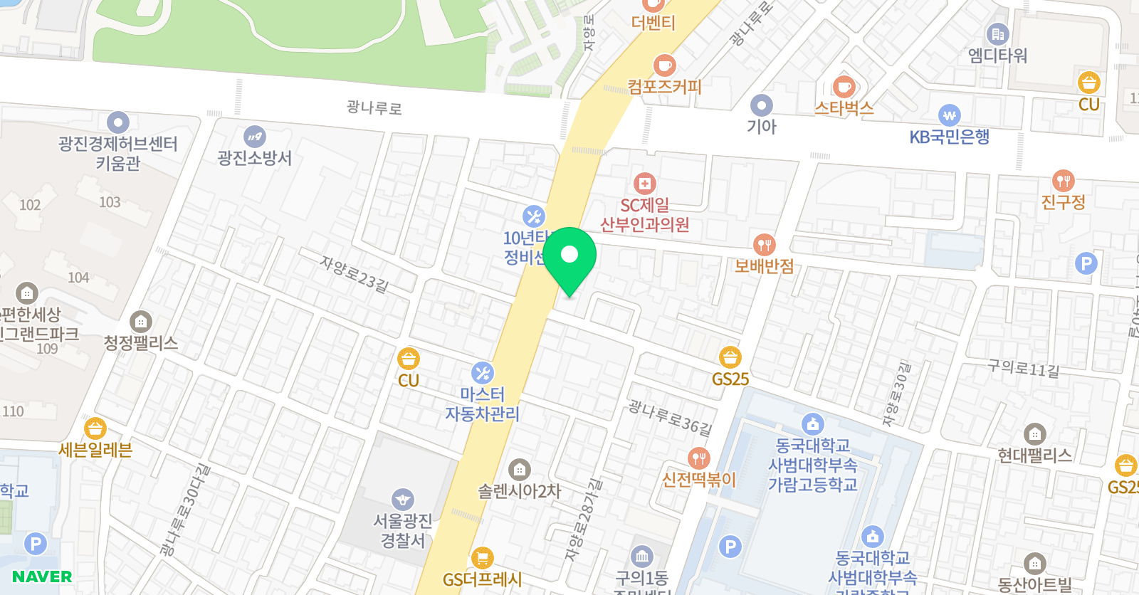 THN 최상위영수학원 위치
